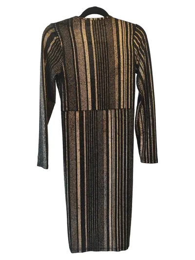 Blue Vanilla Damen Festliches Kleid Gestreift 38/M Elegant Party