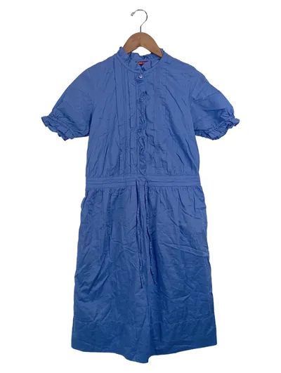 Comptoir des Cotonniers Sommerkleid Damen Blau Gr. 30 Casual