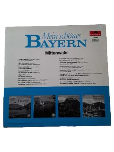 Mein schönes Bayern - Mittenwald Vinyl LP Polydor Volksmusik Blaskapelle