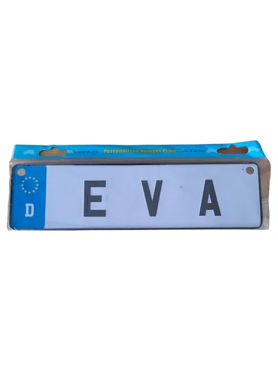 Out of the blue personalisiertes Nummernschild EVA Autozubehör Deko