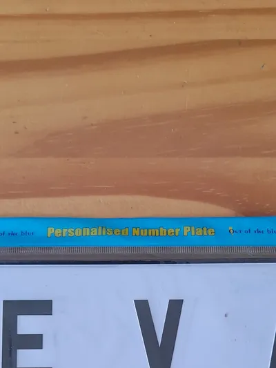 Out of the blue personalisiertes Nummernschild EVA Autozubehör Deko