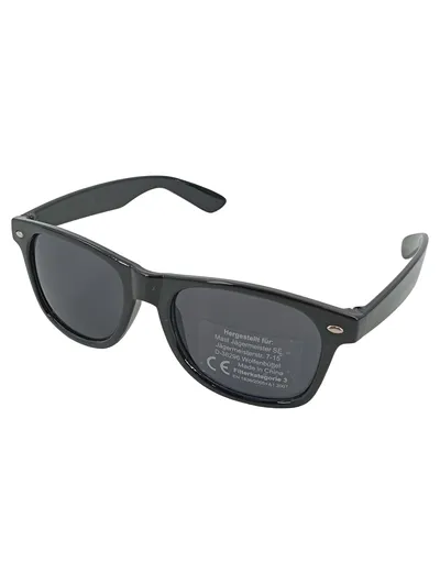 Jägermeister Sonnenbrille Schwarz Klassisch Retro Wayfarer-Stil Unisex