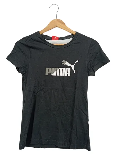 Puma Damen Sport Shirt T-Shirt Gr. 34/XS Schwarz Kurzarm