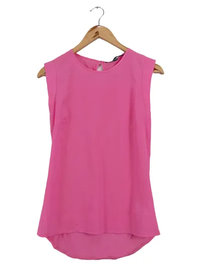 French Connection Damen Bluse Shirt Pink Gr. XS Casual Ärmellos