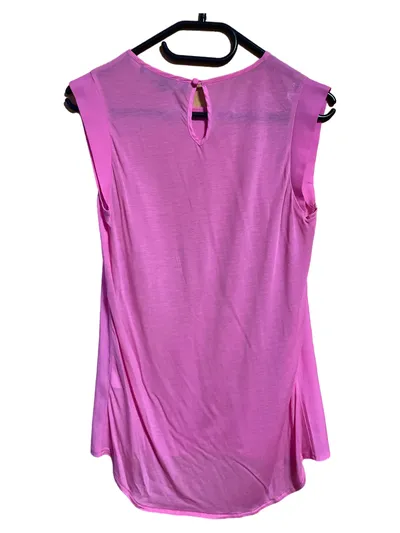 French Connection Damen Bluse Shirt Pink Gr. XS Casual Ärmellos