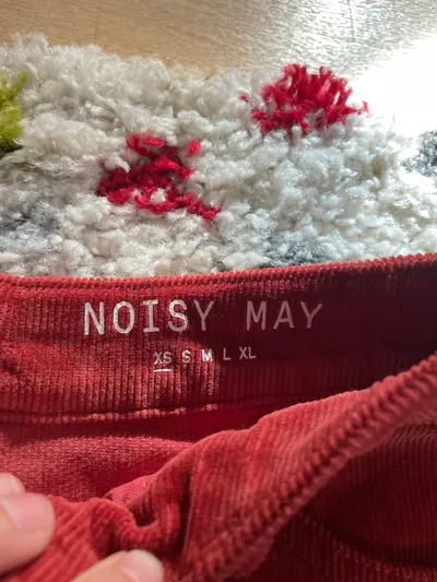 Noisy May Cordrock Damen Gr. 34;XS Orange Casual Minirock
