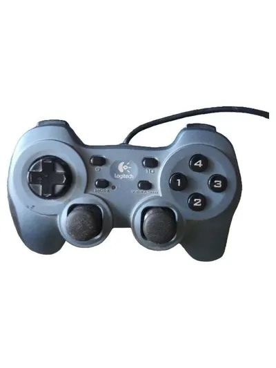 Logitech Gaming Controller Gamepad Grau PC USB Kabelgebunden
