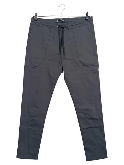 DRYKORN Herren Jogginghose Gr. 44 Grau Sportlich Baumwolle
