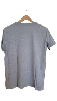 Diesel Herren T-Shirt Grau Gr. XL Logo Print Baumwolle Casual 2