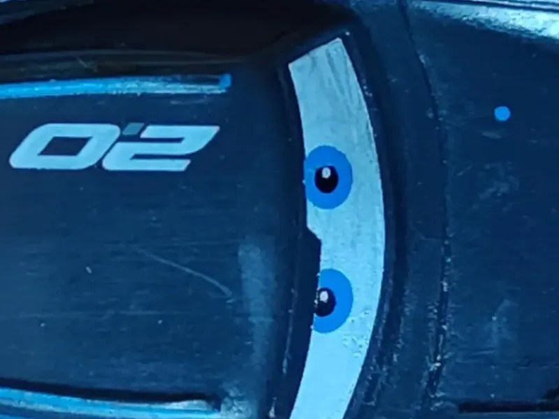 Disney Pixar Cars Jackson Storm Spielzeugauto Blau Modell 02 Kunststoff 3