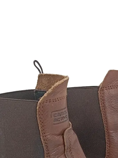 Camel Active Chelsea Boots Herren Braun Leder Stiefelette Gr. 37