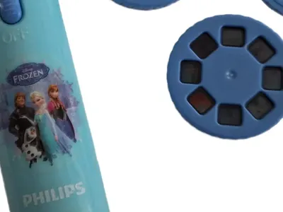 Philips Projektor Taschenlampe Kinder Frozen Eiskönigin Bilder Licht Türkis