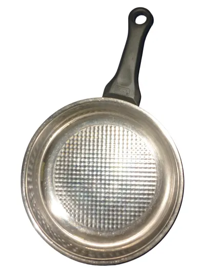 Fissler Steakpfanne Edelstahl 28 cm Bratpfanne Silber Modern