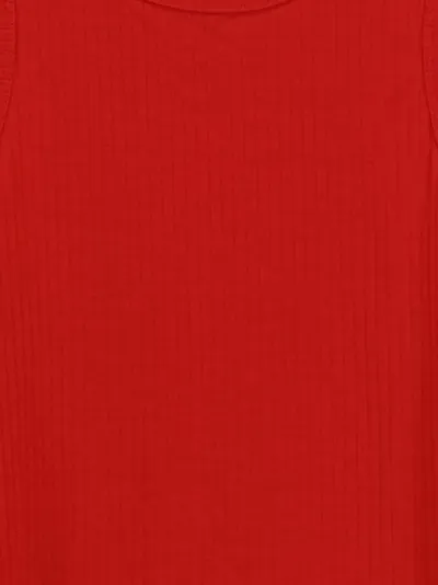 Addax Damen Basic Rippstrick Tank Top Rot Gr. 36/S