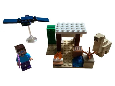 LEGO Minecraft The Desert Outpost 21251 Bauset Komplett Mehrfarbig Kinder