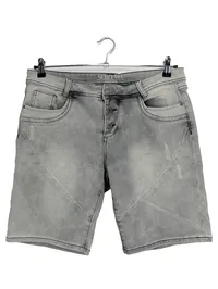 Sublevel Damen Jeans Shorts Grau Gr. L Casual 1