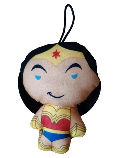 Warner Bros Wonder Woman Plüschfigur Kuscheltier Anhänger Mehrfarbig