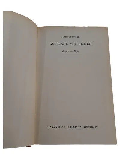 Russland von Innen - John Gunther - Gestern und Heute - Hardcover