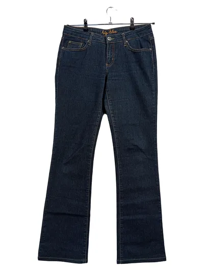 Big Blue Damen Bootcut Jeans W30 L34 Blau Casual Stretch