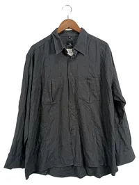 Dornbusch Herren Freizeithemd Langarm Grau Casual XXL 2