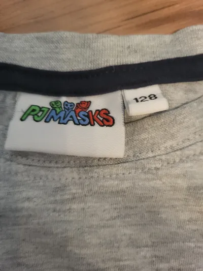 PJ Masks Catboy Jungen Sport Shirt Grau Gr. 128 ärmellos