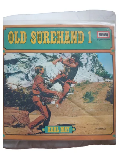 Karl May Old Surehand 1 Hörspiel Vinyl Europa Kinder 6-99