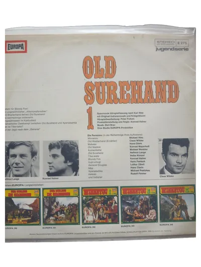 Karl May Old Surehand 1 Hörspiel Vinyl Europa Kinder 6-99