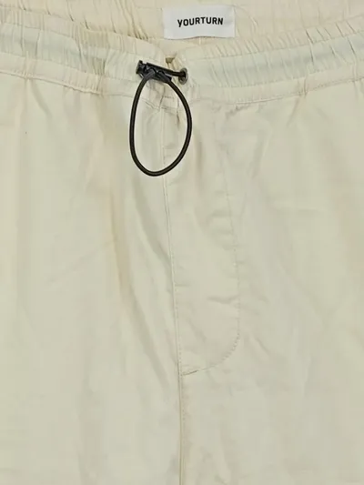 yourturn Herren Sport Shorts Gr. M Beige Baumwolle