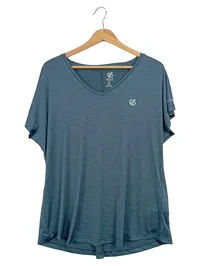 Dare 2b Damen Sport Shirt Gr. 42 Blau Funktionsshirt Sportlich 1