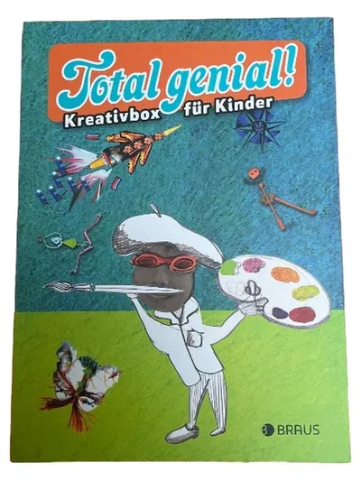 Braus Total genial! Kreativbox für Kinder 40 Karten Bastelset NEU