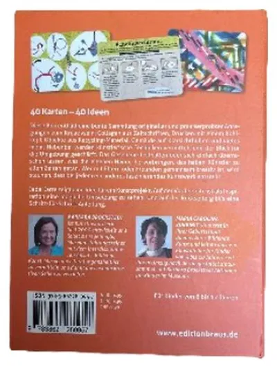 Braus Total genial! Kreativbox für Kinder 40 Karten Bastelset NEU