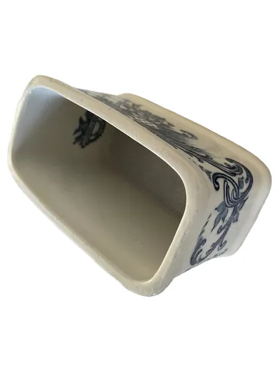 Villeroy & Boch Serviettenring Weiß Porzellan Klassisch Blumenmuster