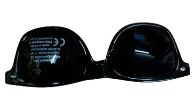 Jägermeister Sonnenbrille Schwarz Retro Unisex UV Schutz