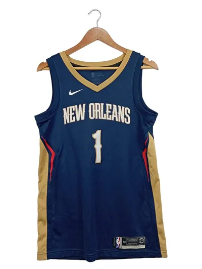 Nike New Orleans Pelicans Basketball Trikot Herren Gr. 40 Mehrfarbig