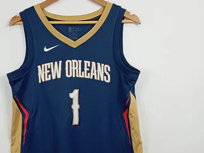 Nike New Orleans Pelicans Basketball Trikot Herren Gr. 40 Mehrfarbig