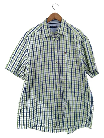 Casa Moda Herren Karohemd Kurzarm XXL Mehrfarbig Kariert Freizeit