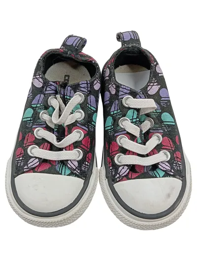 Converse All Star Kinder Sneaker Low Gr. 20 Mehrfarbig Herzen Canvas