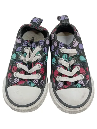 Converse All Star Kinder Sneaker Low Gr. 20 Mehrfarbig Herzen Canvas