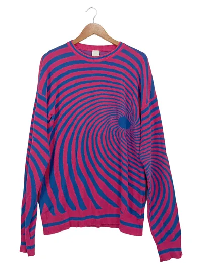 8 BY YOOX Herren Pullover M Mehrfarbig Grafisch Modern Baumwolle