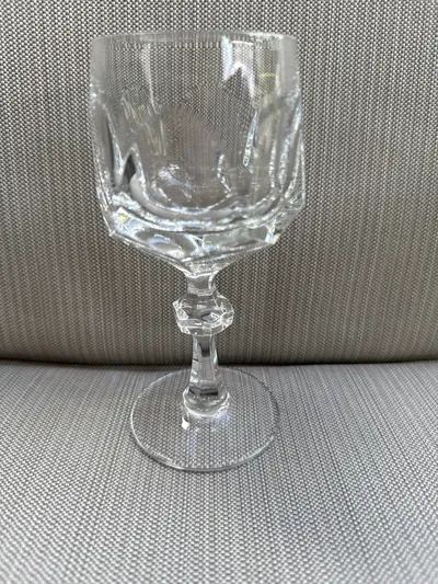 Nachtmann Bleikristall Weinglas Diamanten geschliffen Transparent Klassisch