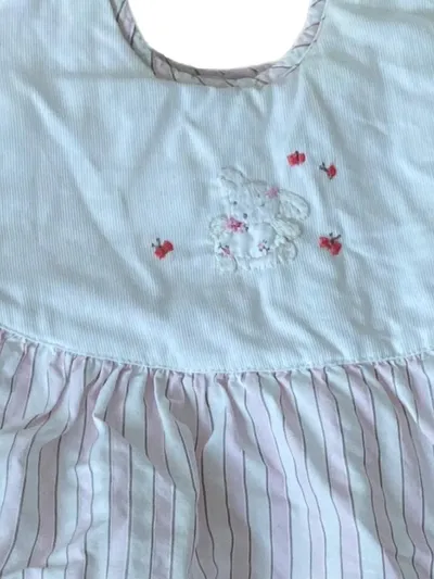 Jacadi Baby Schlafsack Mädchen Rosa Gr. 50 gestreift