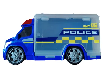Dickie Toys Polizeiauto Spielzeugauto Blau Kinderfahrzeug