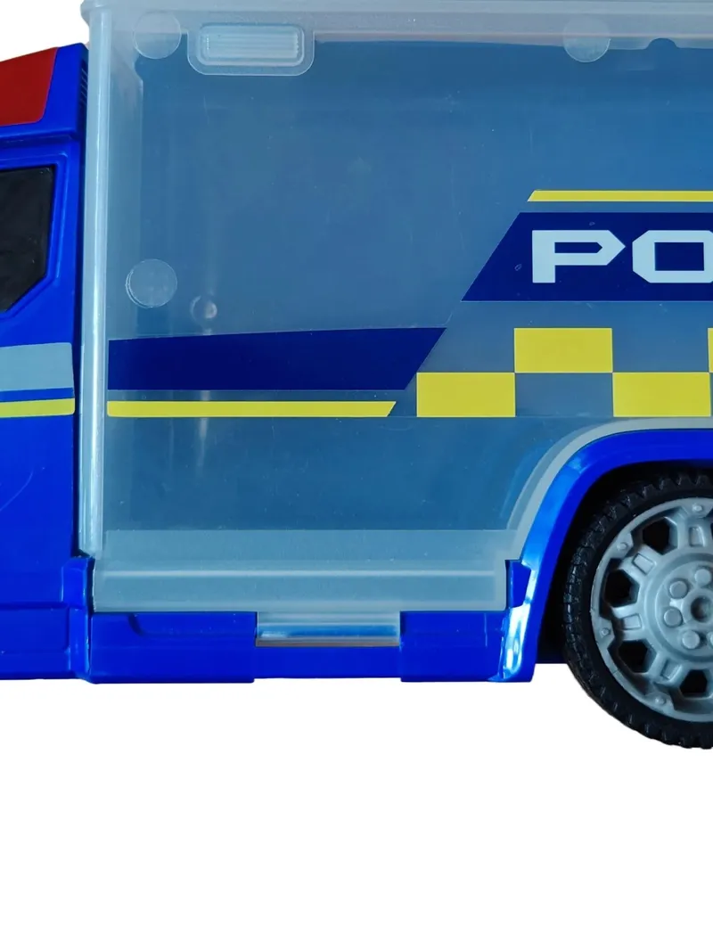 Dickie Toys Polizeiauto Spielzeugauto Blau Kinderfahrzeug 3