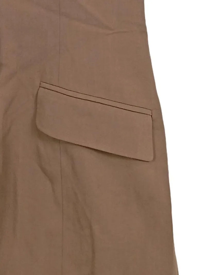CARTOON Damen Longweste Beige Gr. 38/M Viskose Klassisch Business 4