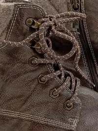 Tamaris Damen Schnürstiefelette Boots Braun Gr. 38 Outdoor Winterstiefel 5