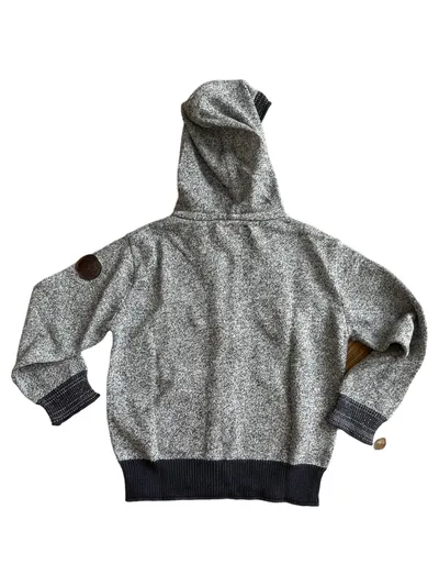Marc O'Polo Kinder Kapuzenjacke Hoodie Gr. 110 Grau Baumwolle