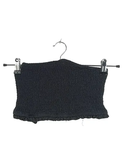 Cotton On Damen One Shoulder Top Raffung Asymmetrisch Schwarz S 36