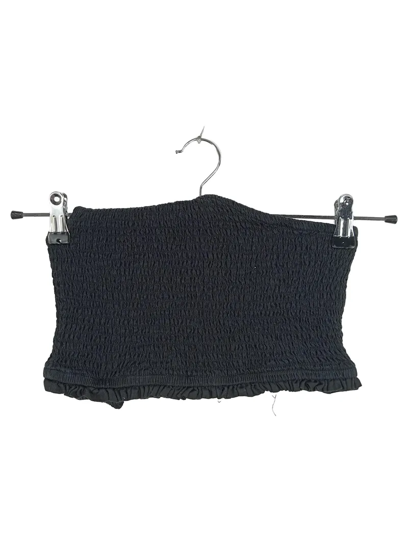 Cotton On Damen One Shoulder Top Raffung Asymmetrisch Schwarz S 36 1
