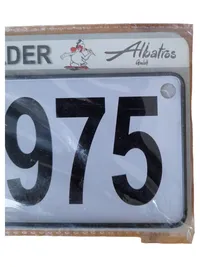 Albatros Blechschild Dekoschild Jahrgang 1975 Geschenk Männer Retro Metall 2