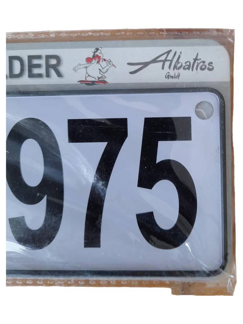 Albatros Blechschild Dekoschild Jahrgang 1975 Geschenk Männer Retro Metall 2